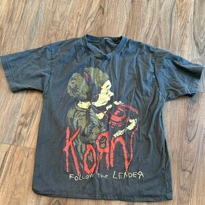 Korn Follow The Leader Tee sz S